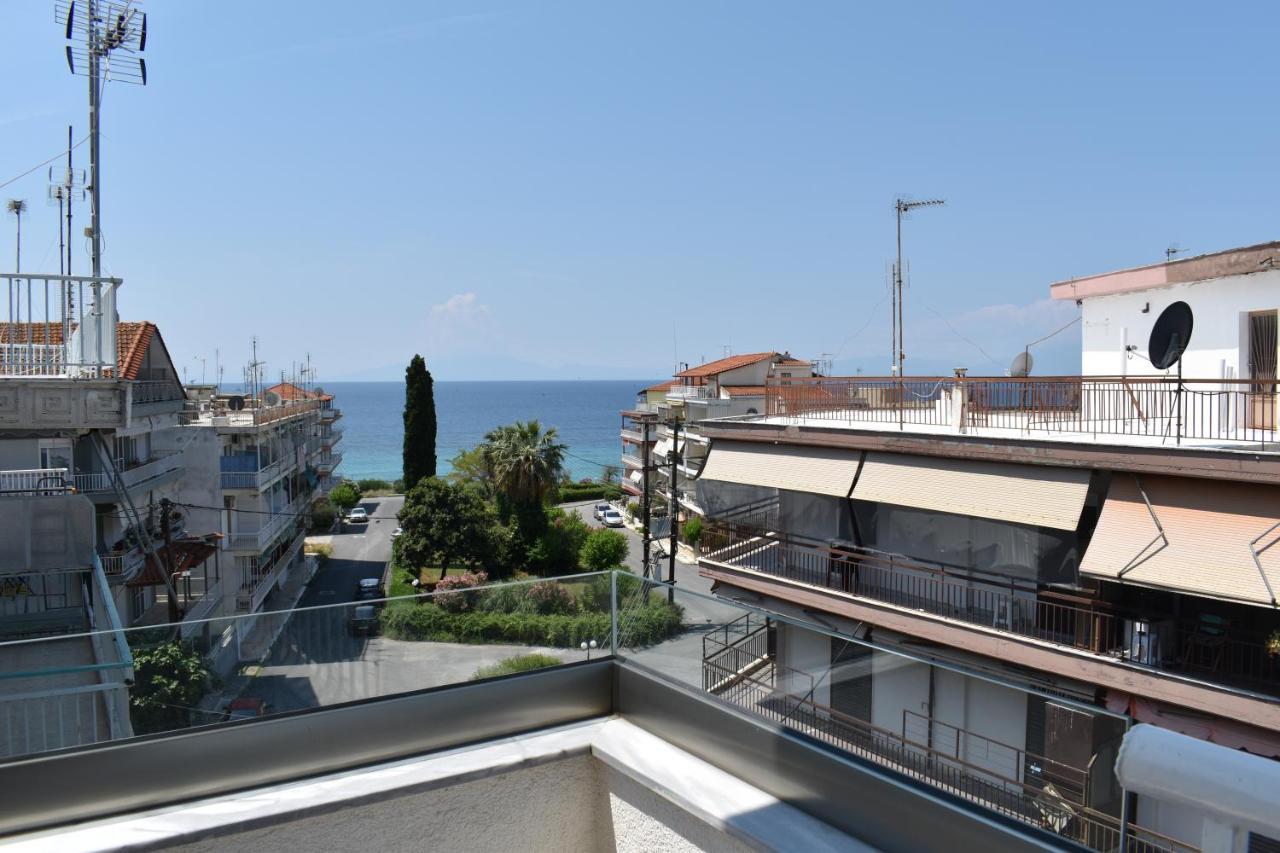 Sea View Luxury Apartment In Nea Kallikratia. Nea Kallikrateia Dış mekan fotoğraf